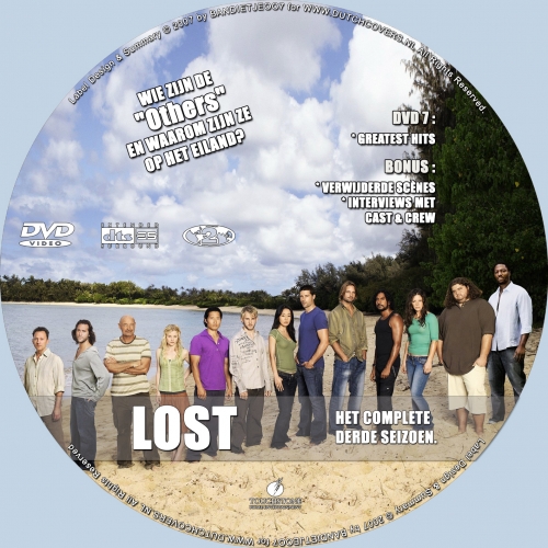 Lost Seizoen 3 DVD 7 Bonus Custom HQ