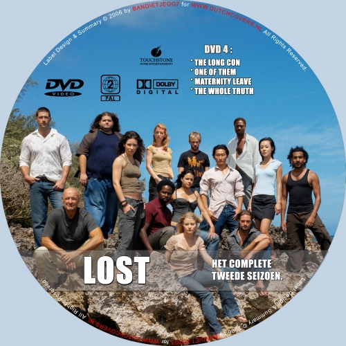 Lost Seizoen 2 DVD 4 Custom HQ