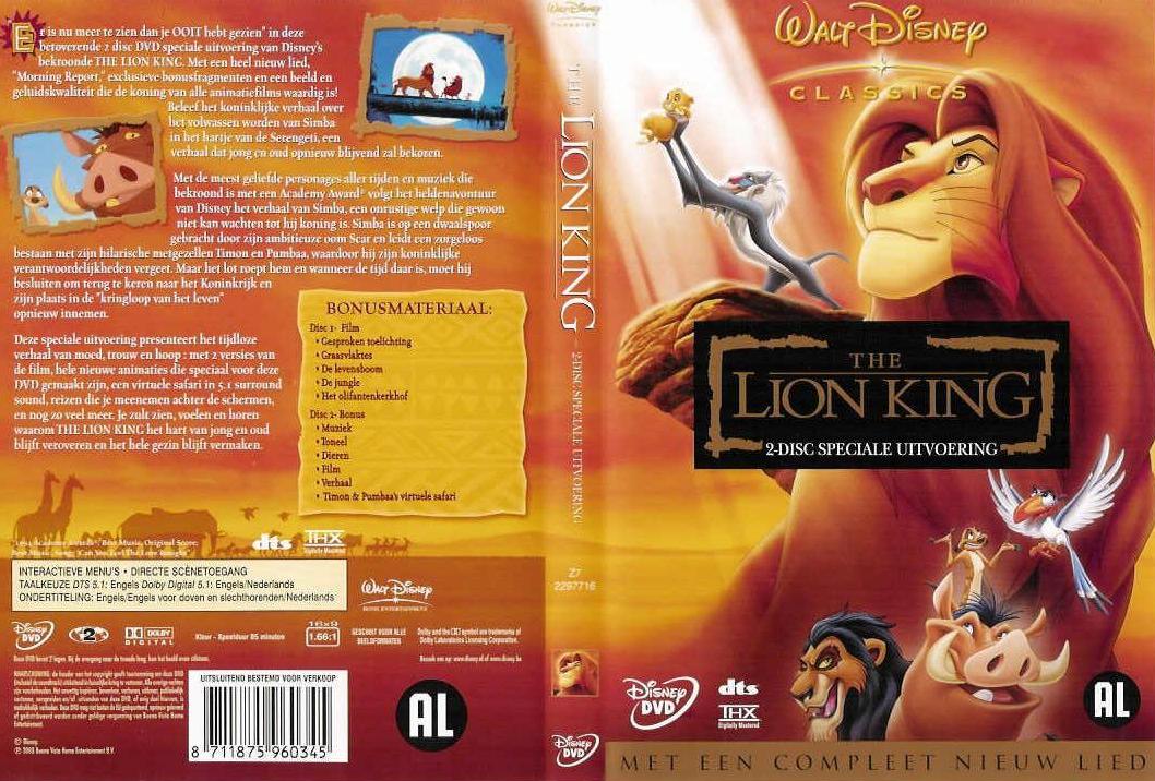 Disney The Lion King - Cover