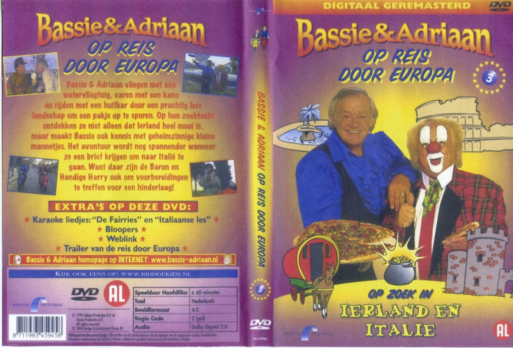 Bassie en adriaan op reis door europa