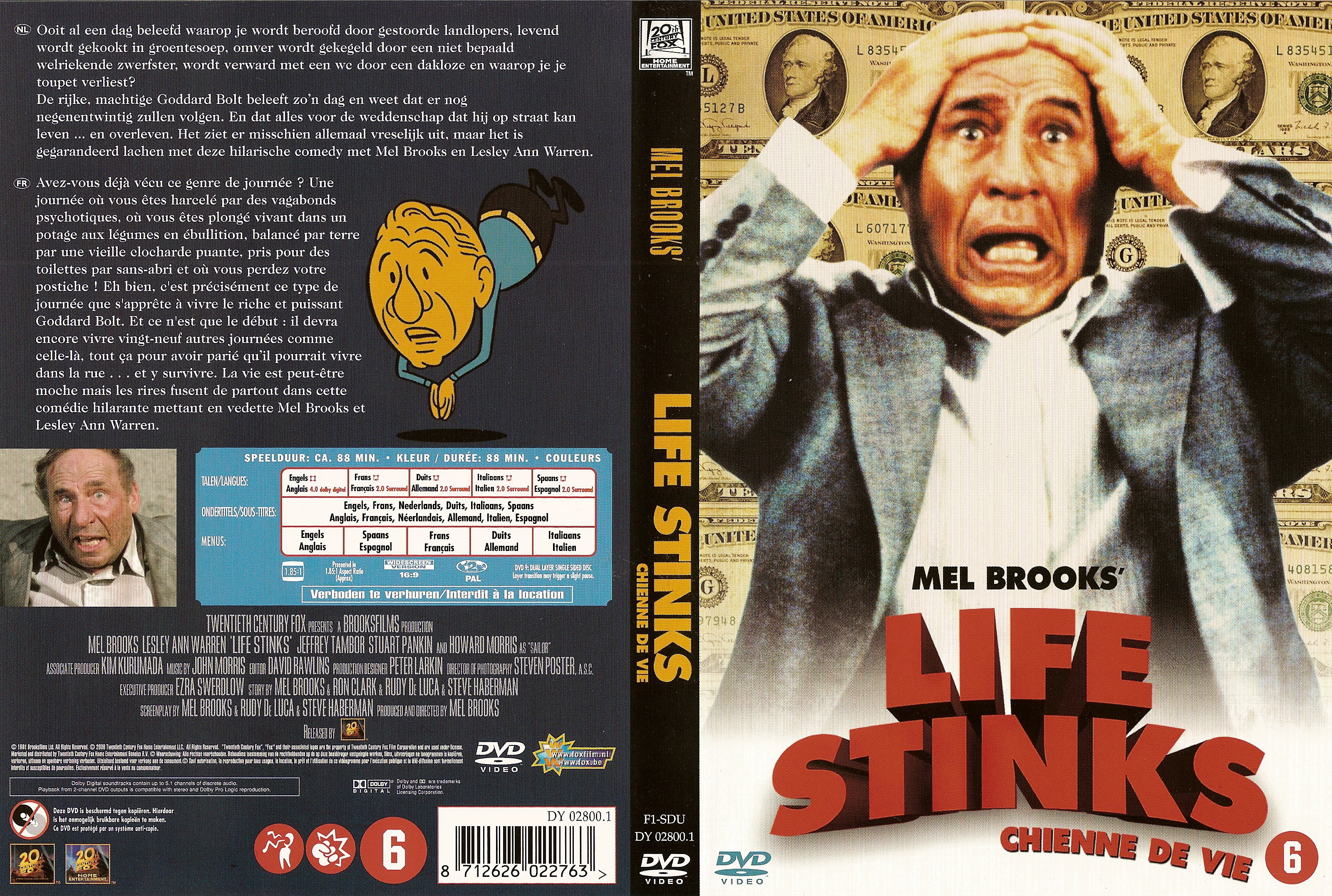 Mel Brooks - Life Stinks - FrontBack