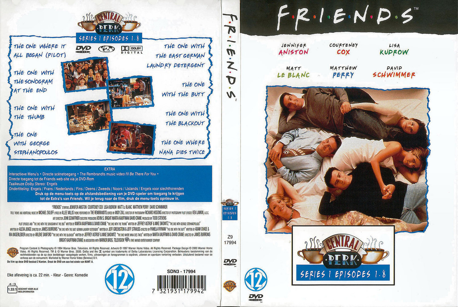 Friends Season 1 Disc 1