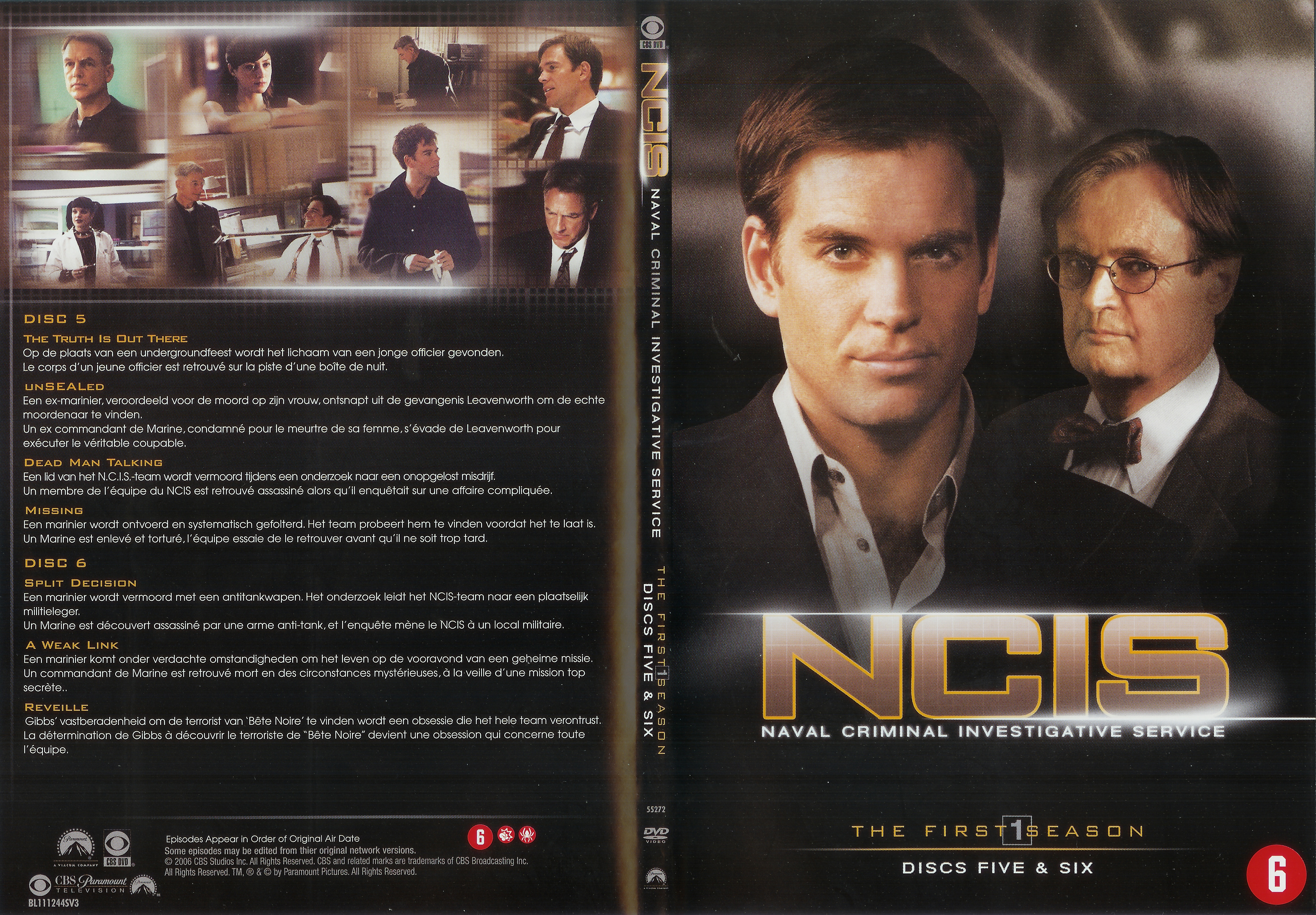 NCISSeizoen 1disc 5 & 6