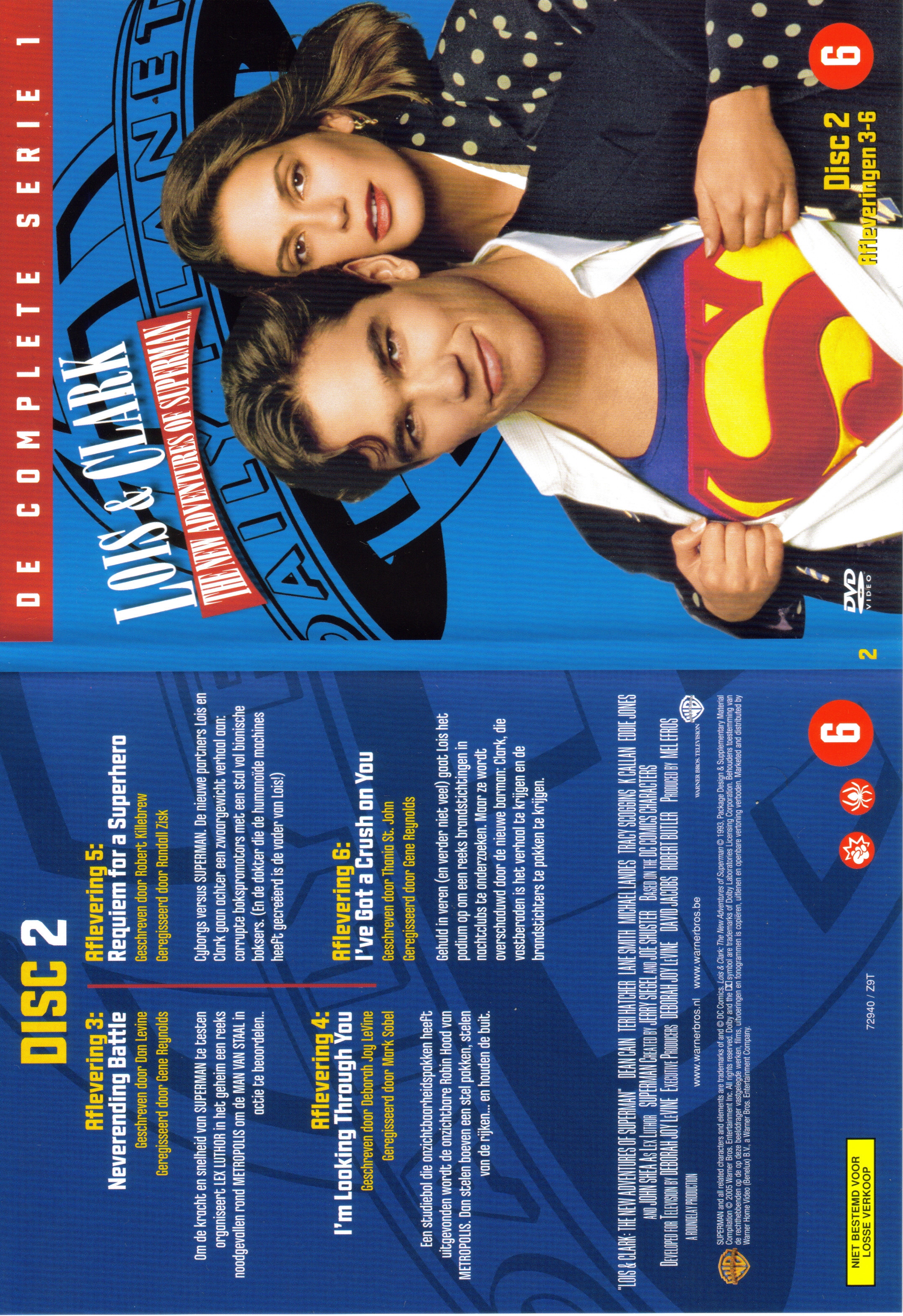 Lois and Clark Seizoen 1 DVD 2