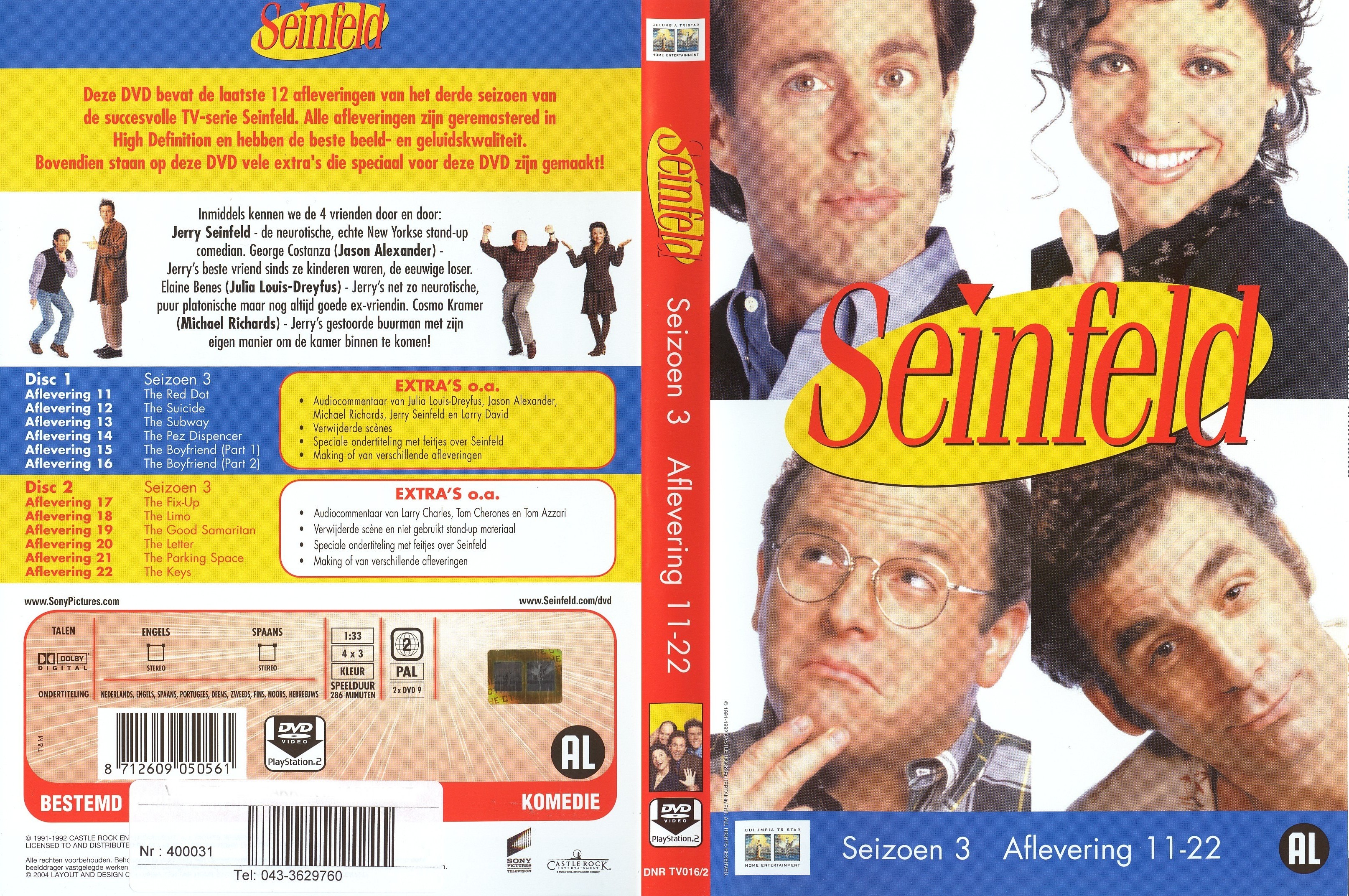 Seinfels seizoen 3 11-22