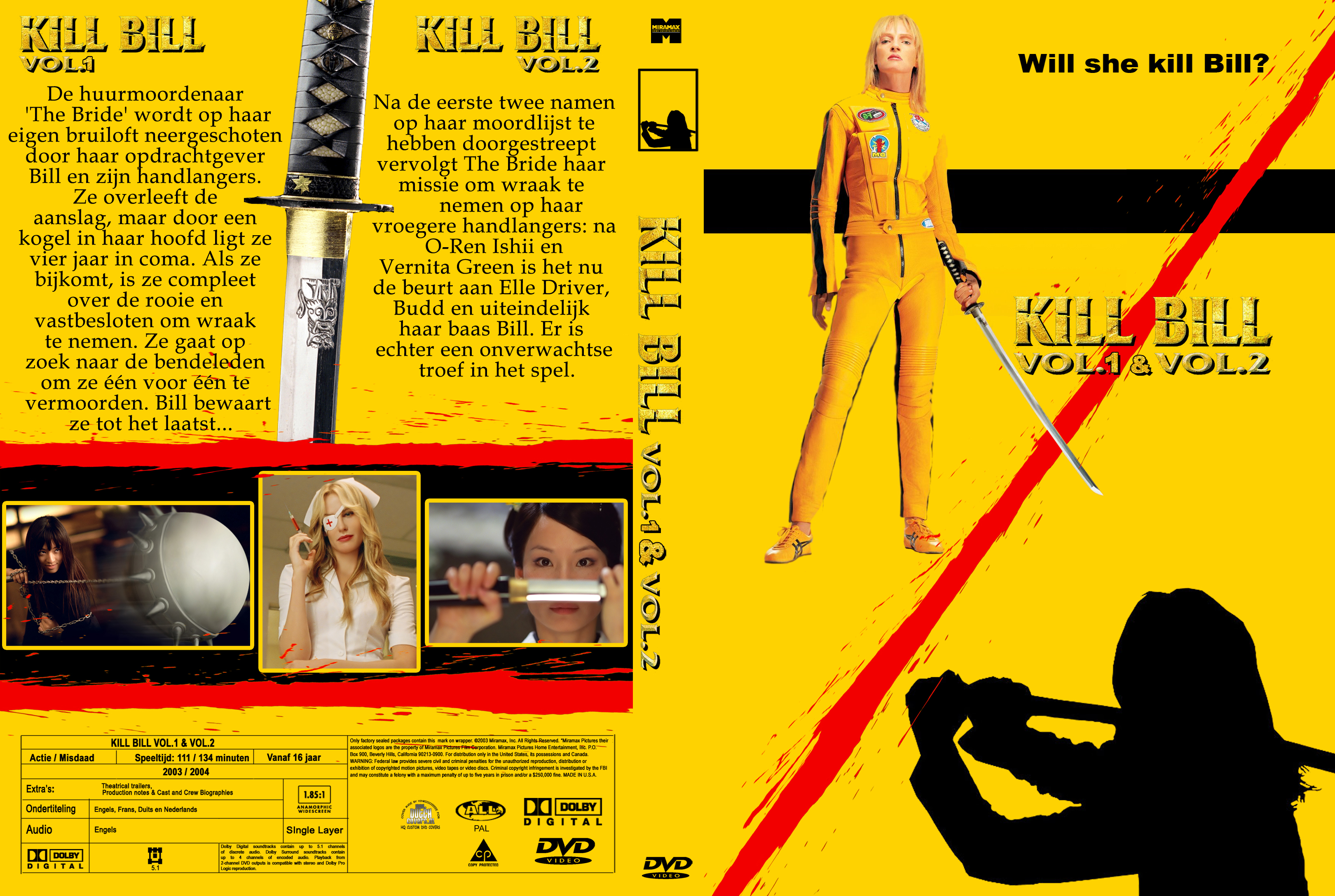 Kill Bill 1 en 2