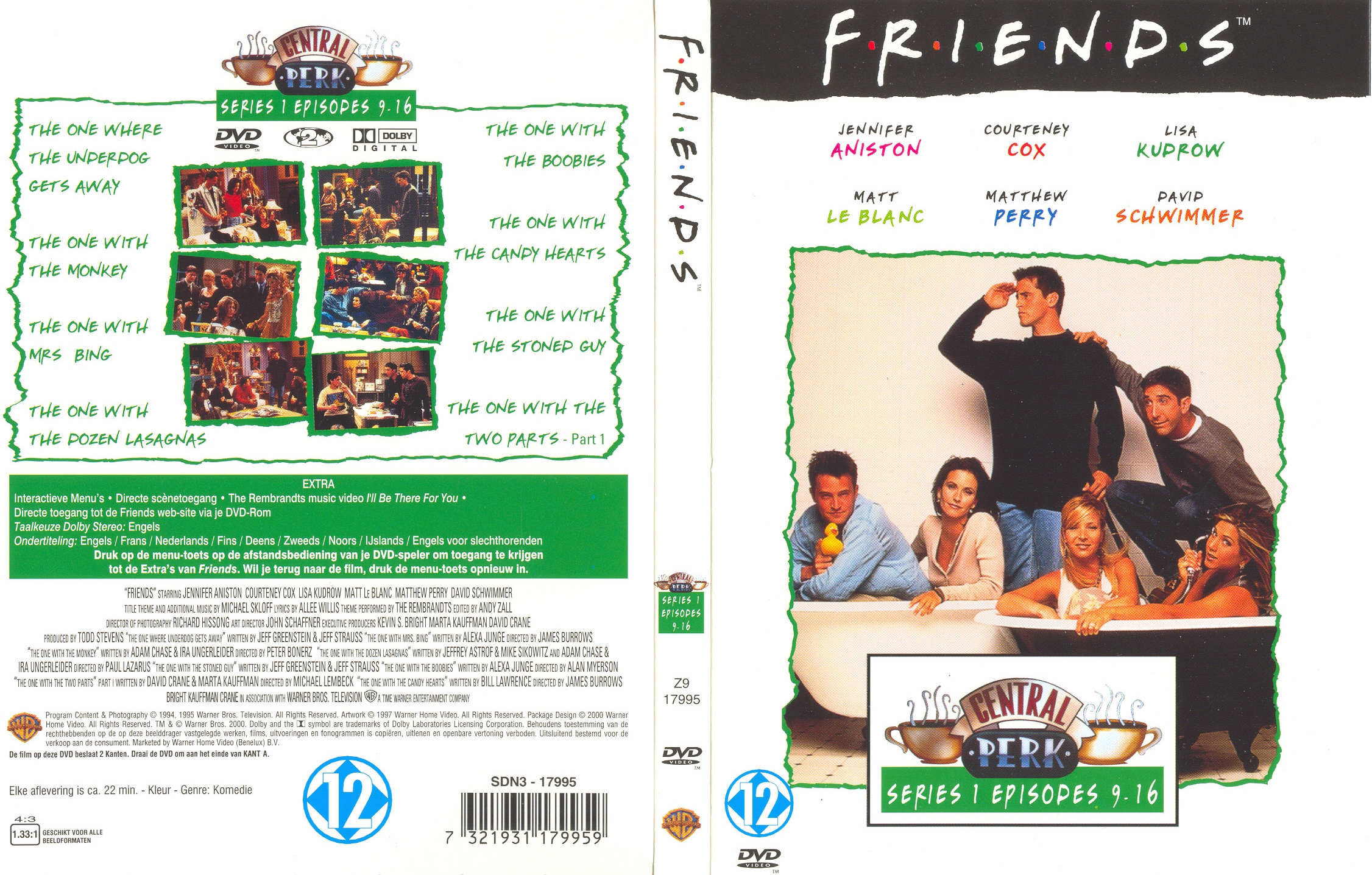Friends serie 1 disc 2