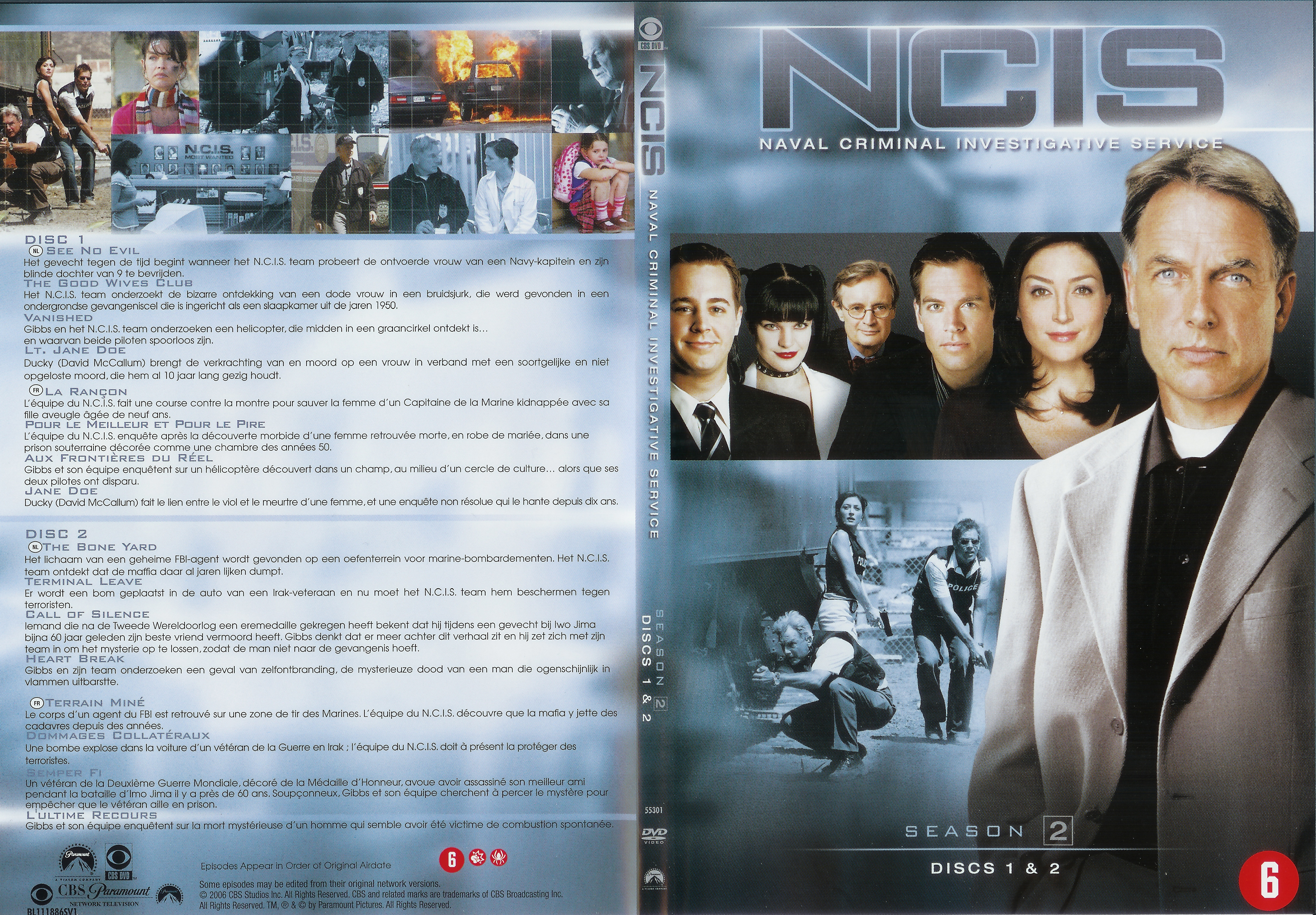 NCIS 2 disc 1 & 2