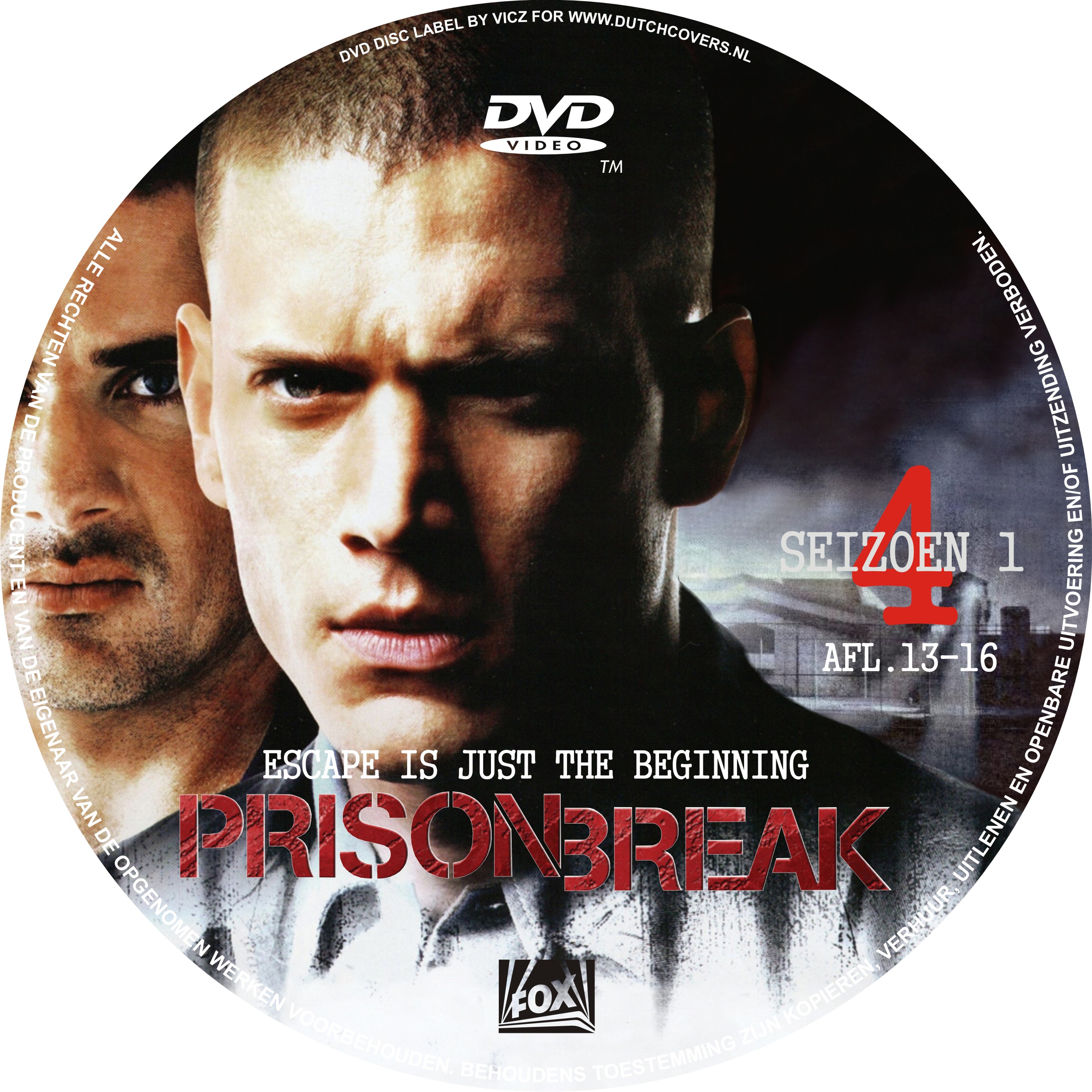 Prison Break Seizoen 1 dvd 4