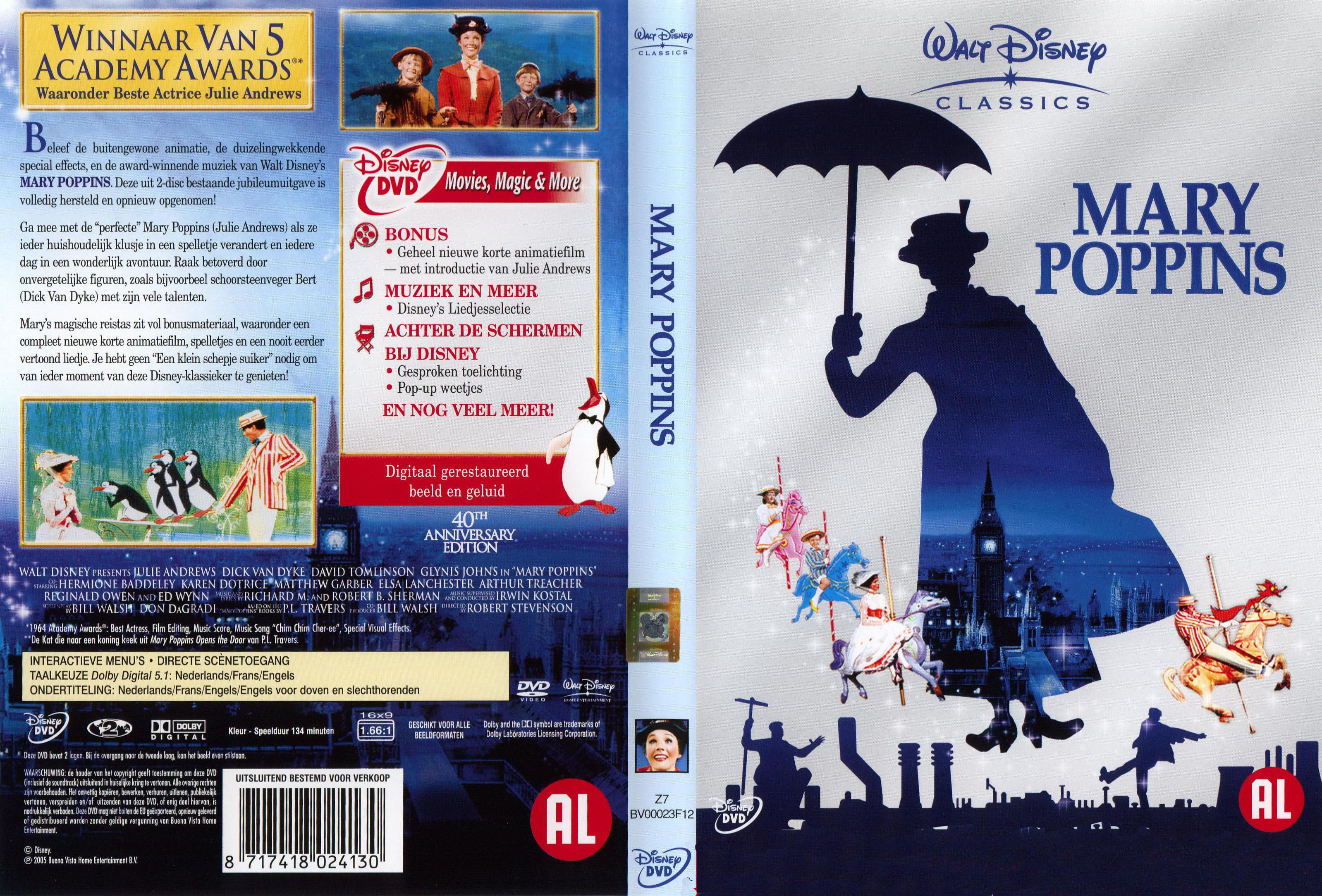 Disney Mary Poppins - Cover 1