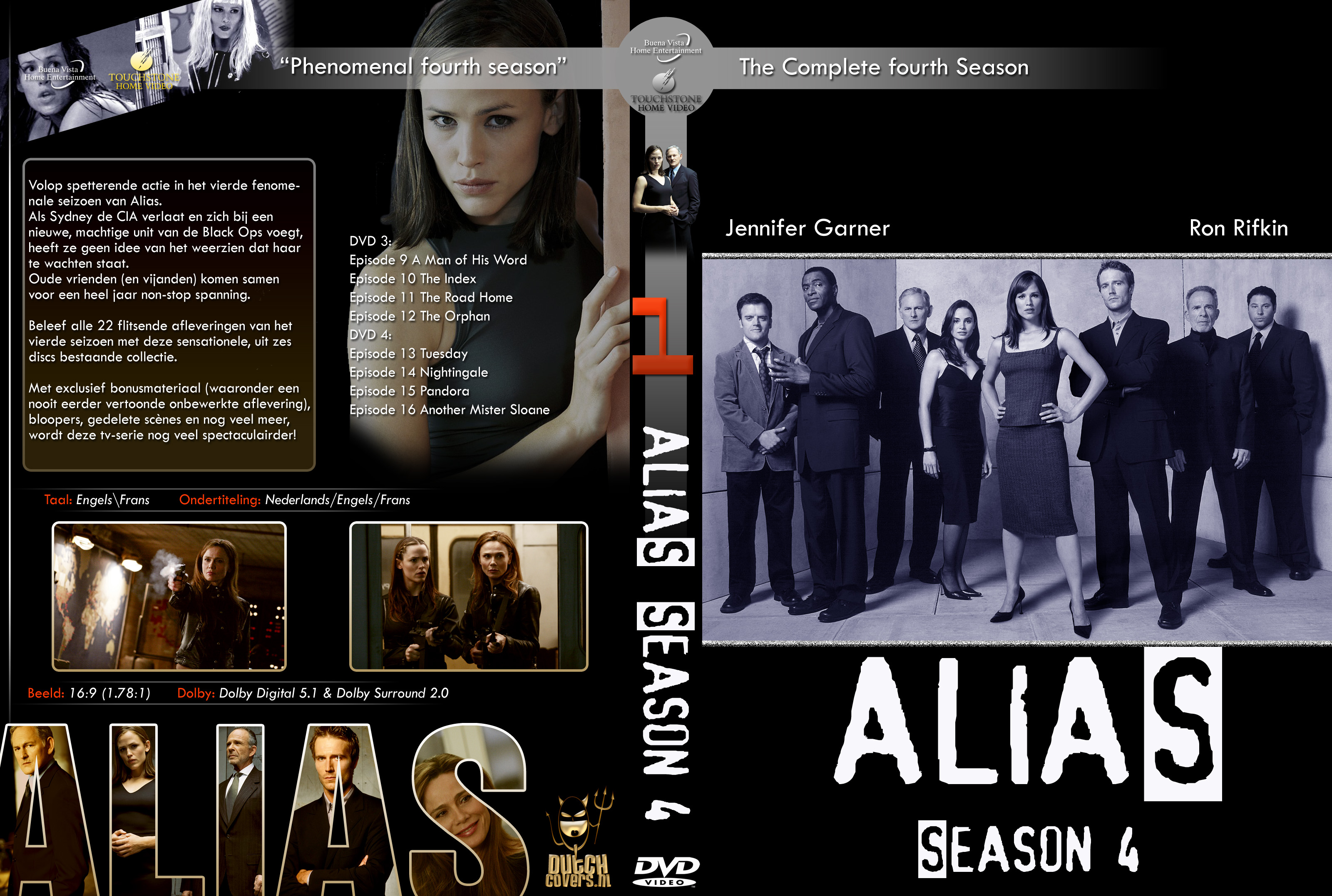 Alias Seizoen 4 disc 3 en 4