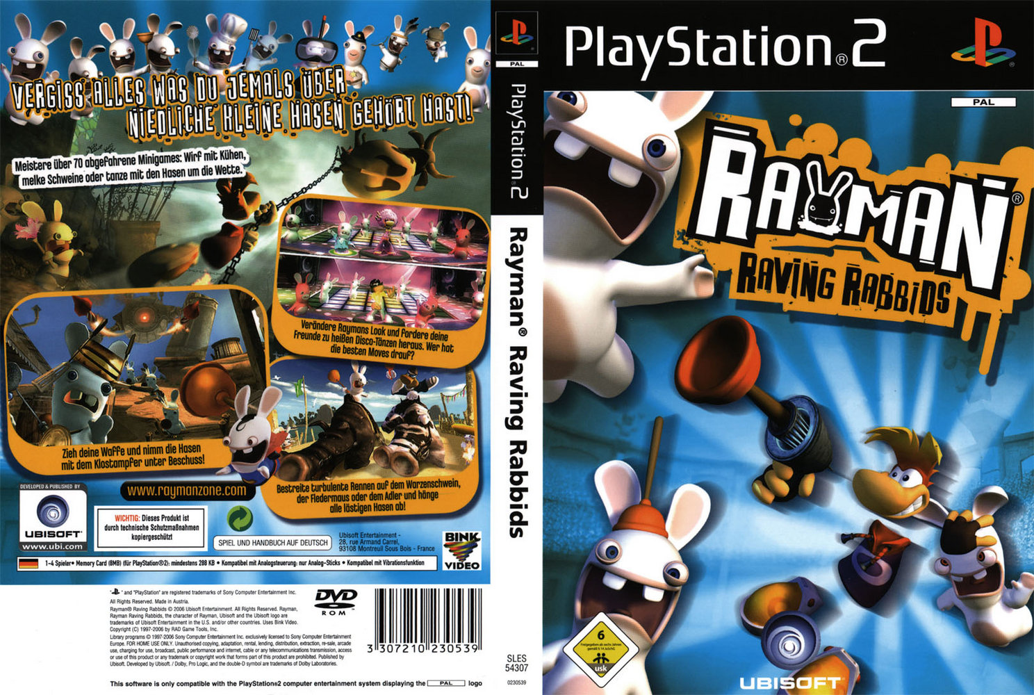 Rayman Raving Rabbits ps2