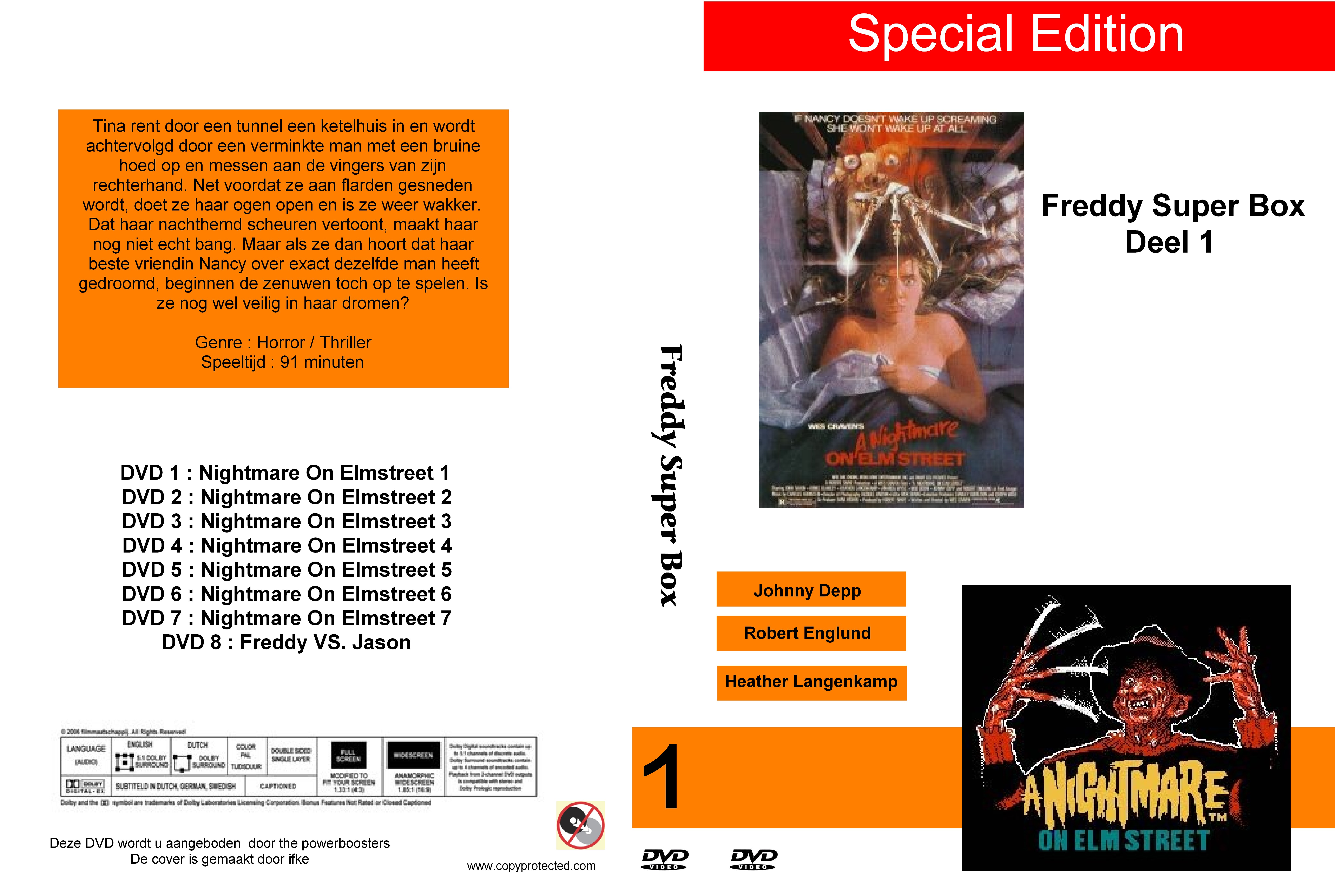 Nightmare On Elmstreet Super Box Deel 1