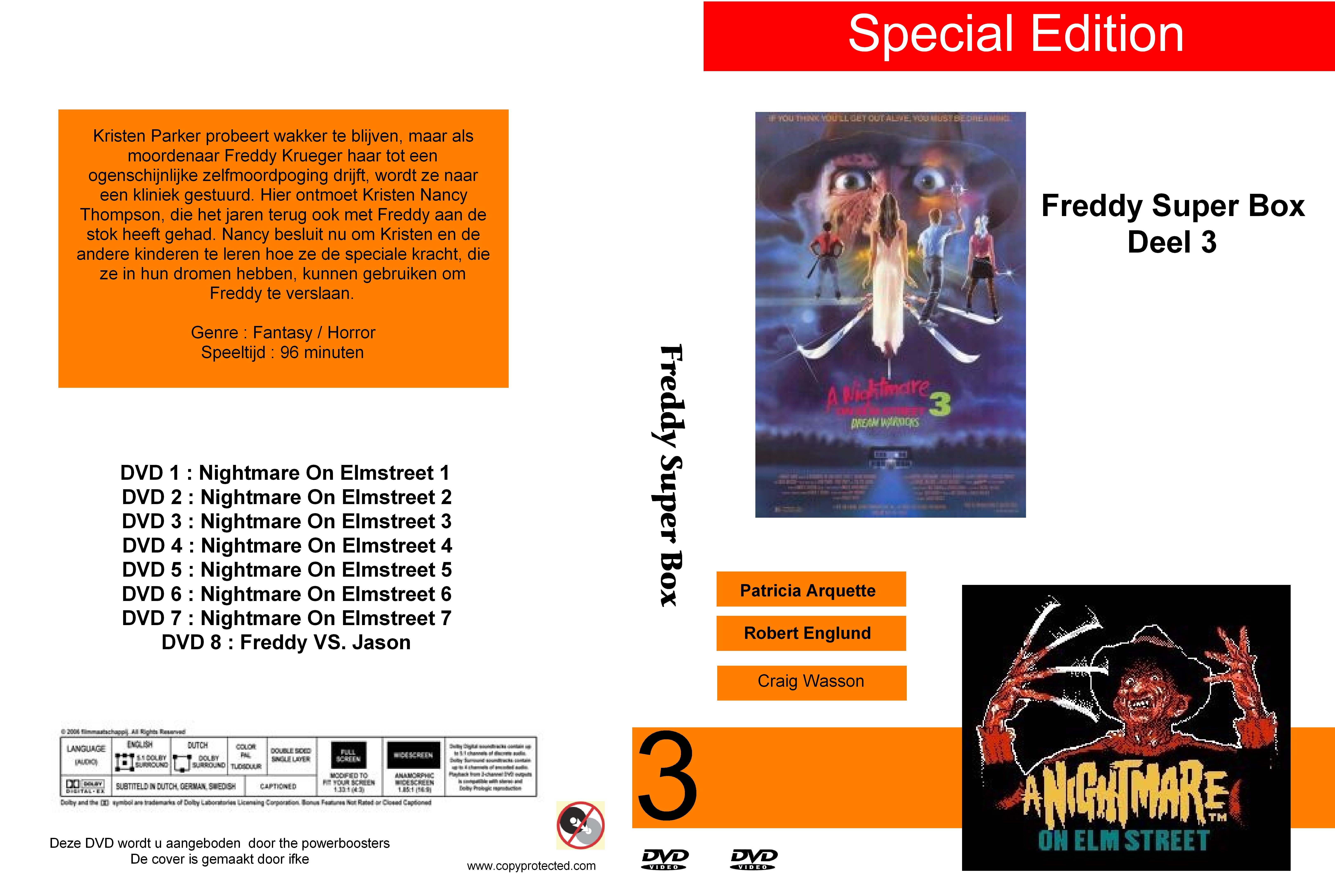 Nightmare On Elmstreet Super Box Deel 3