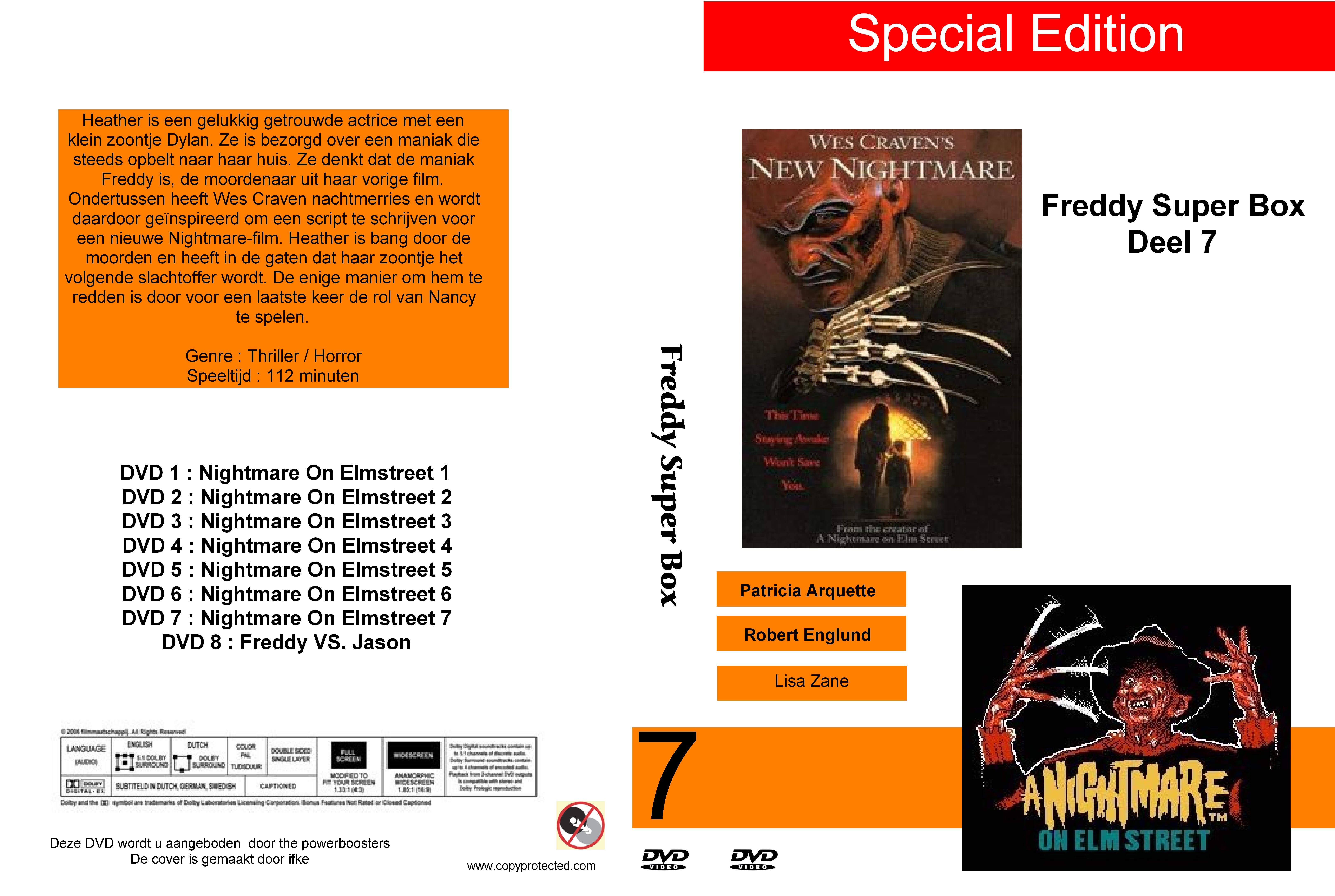 Nightmare On Elmstreet Super Box Deel 7