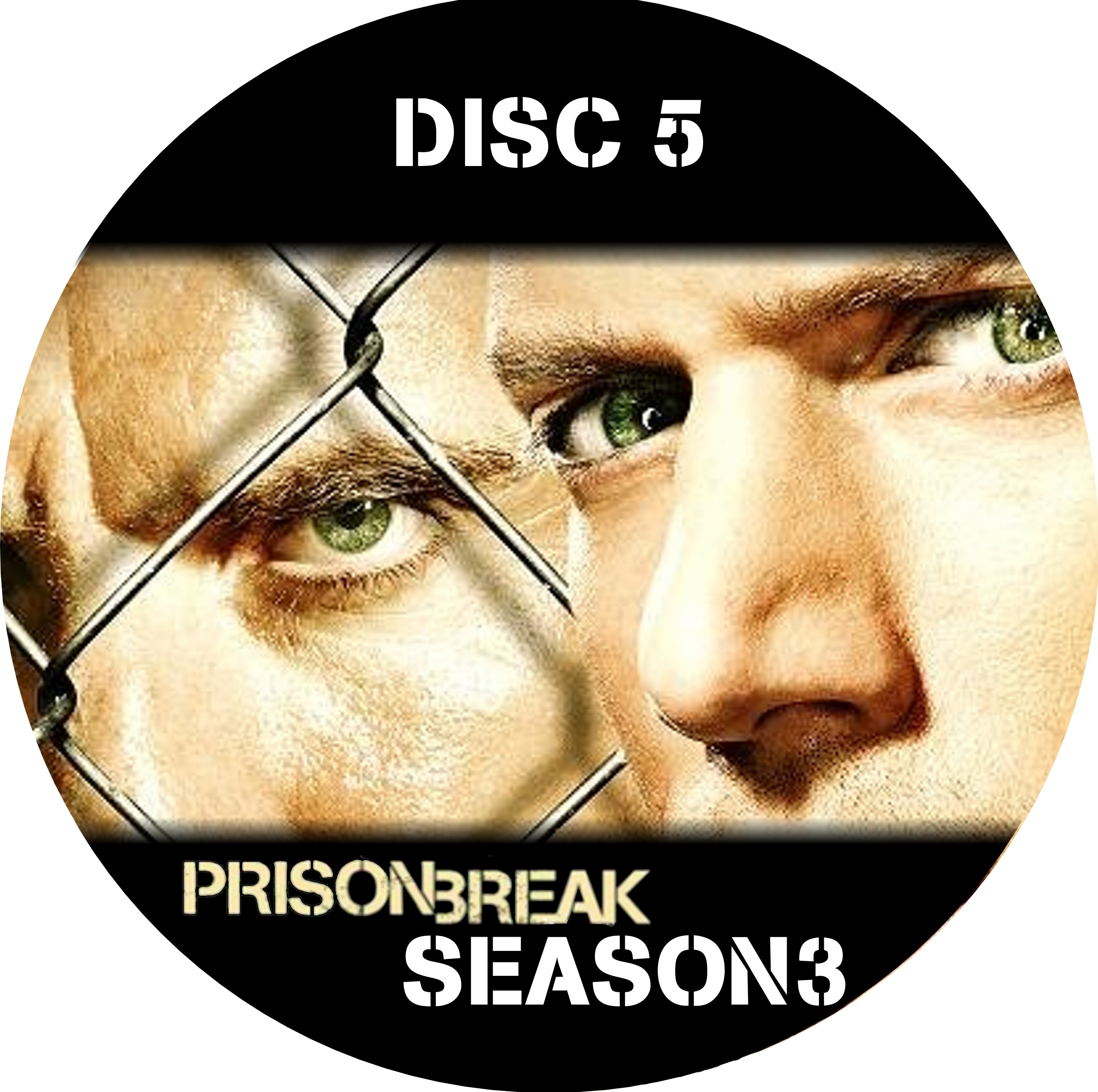 Prison Break Seizoen 3 dvd 5 label