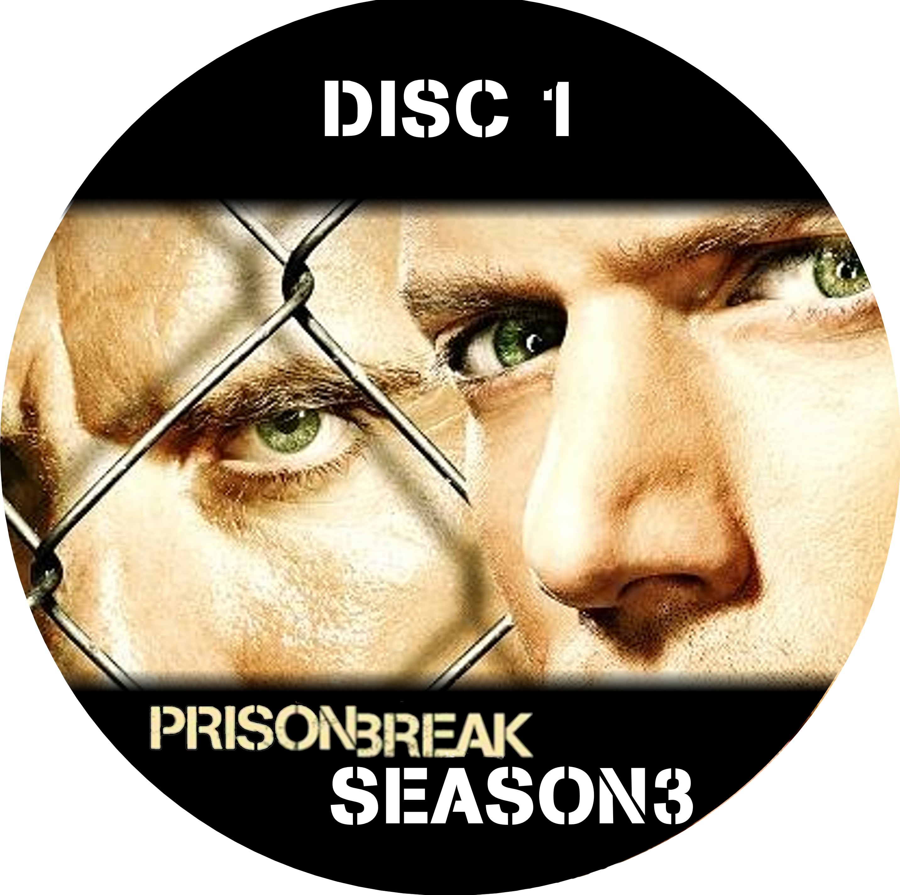 Prison Break Seizoen 3 dvd 1 label