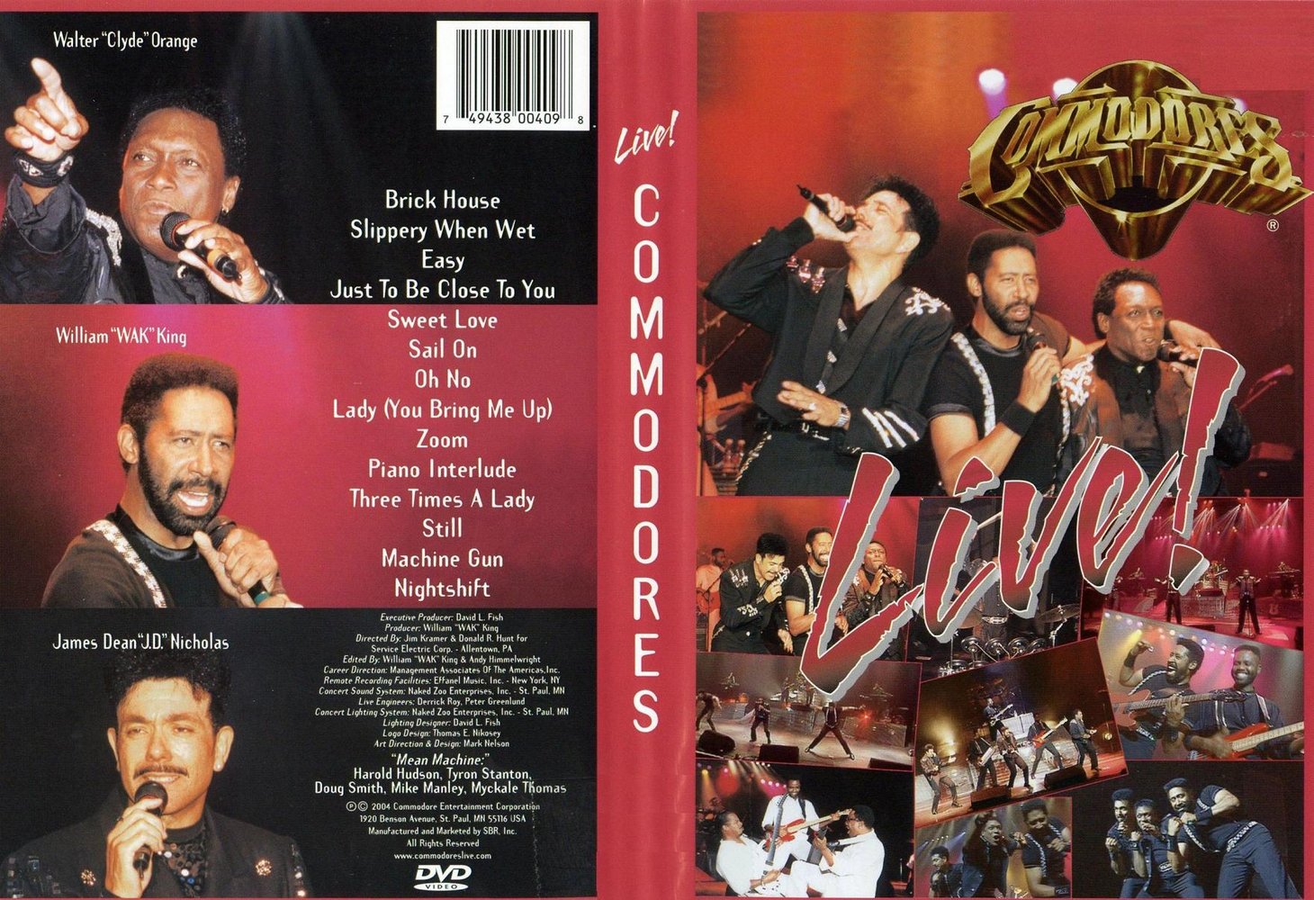 Commodores Live