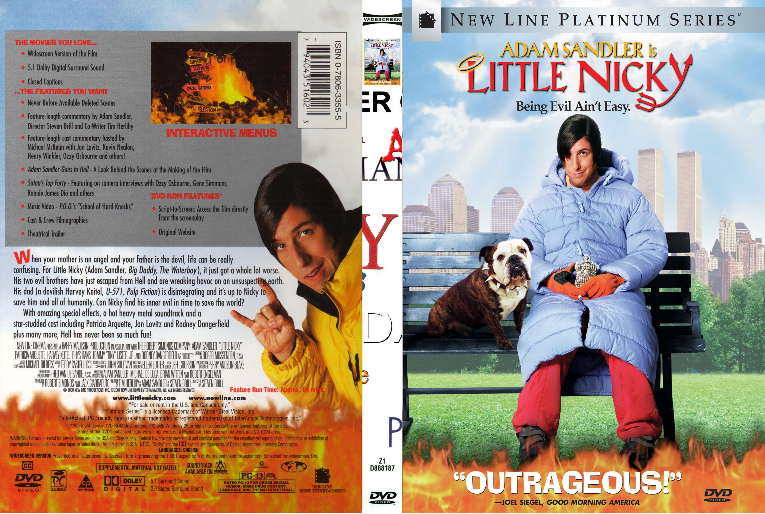 Adam Sandler collection, Lttle Nicky English