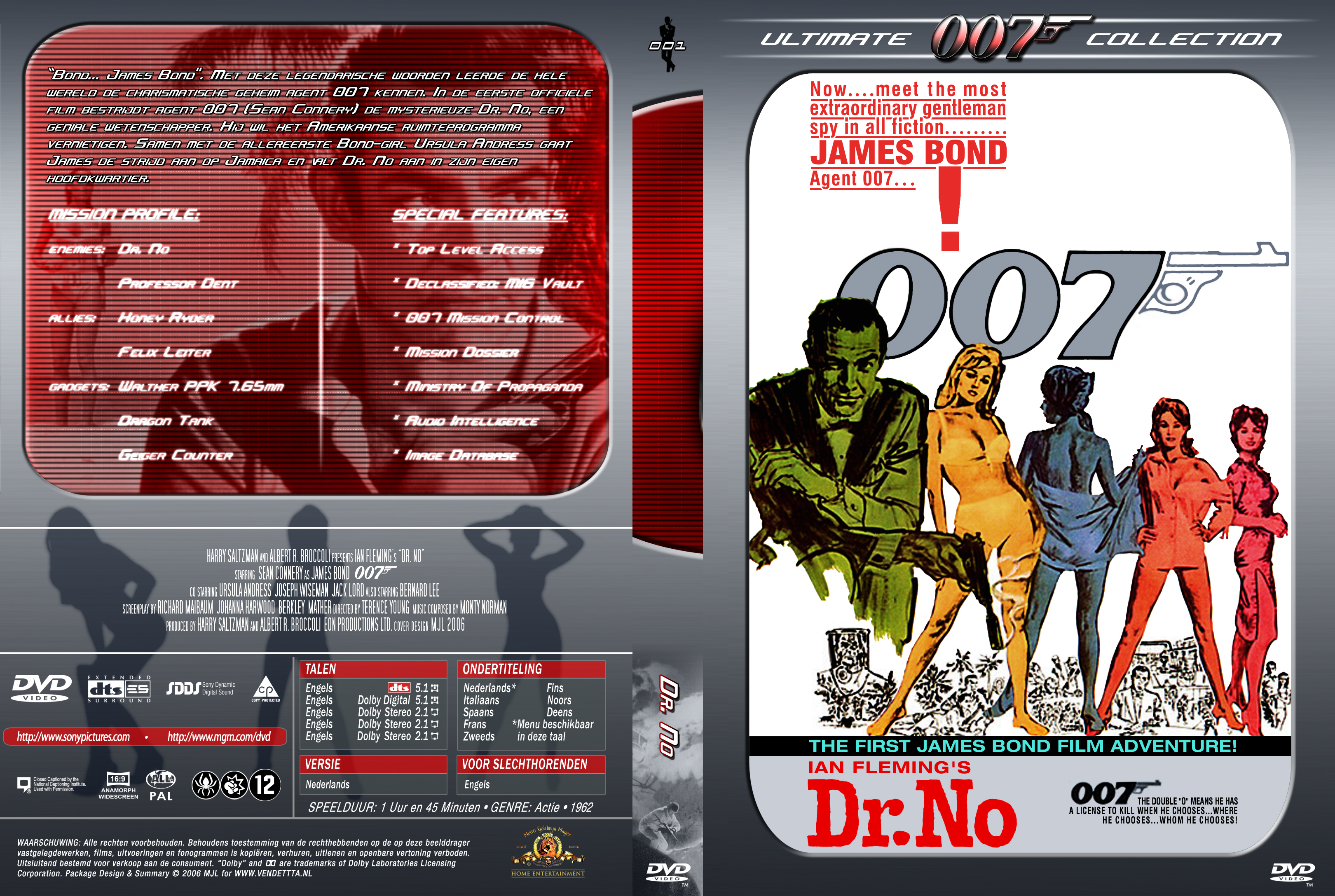 007 James Bond Box 01 Dr. No