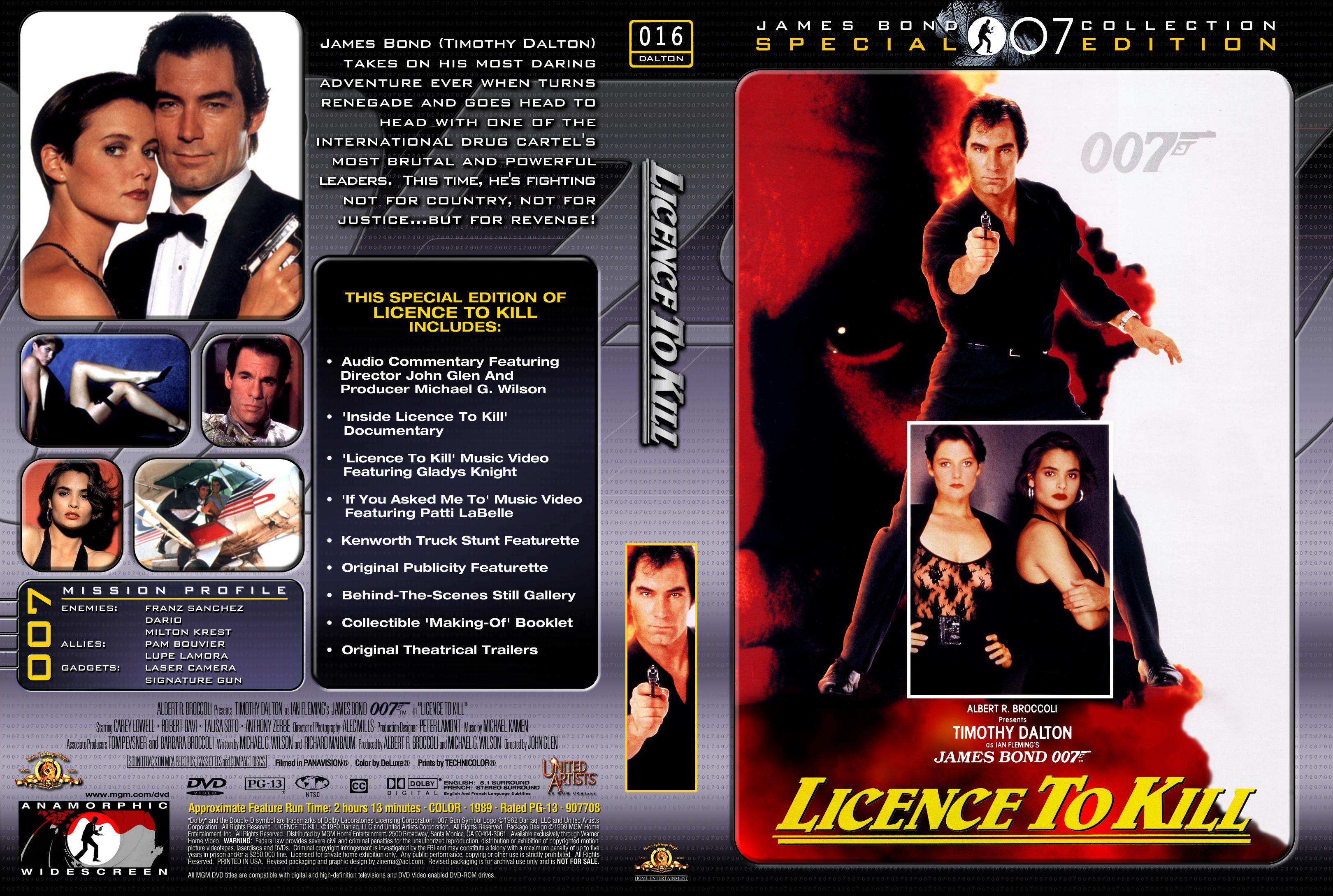 James Bond  - 16 - Licence to Kill (1989)