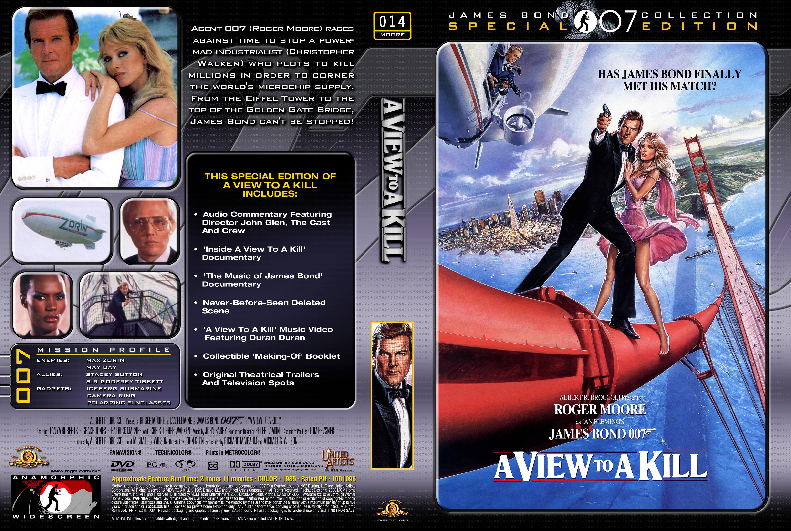 James Bond  - 14 - A View To A Kill (1985)