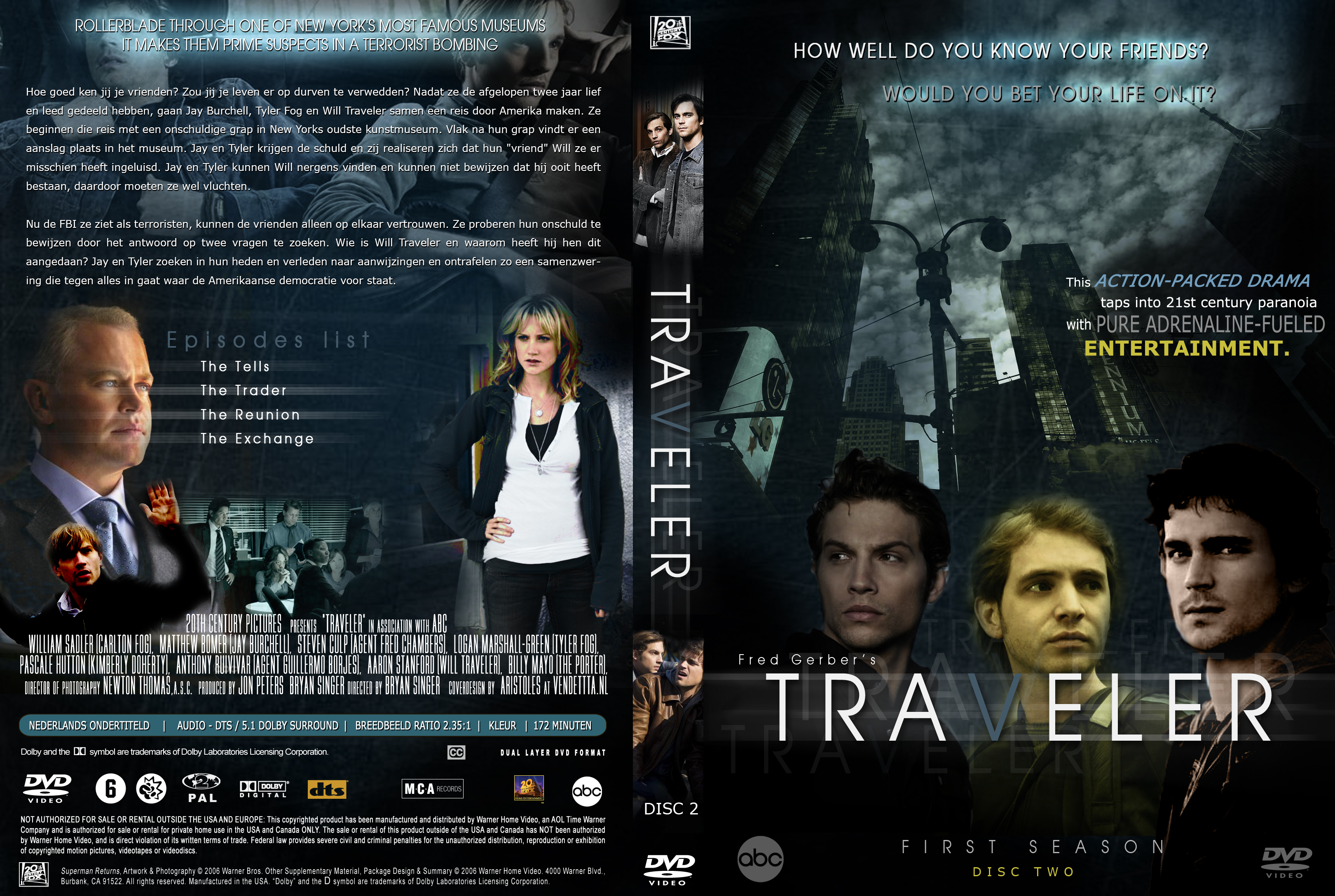 Traveler Seizoen 1 DVD 2