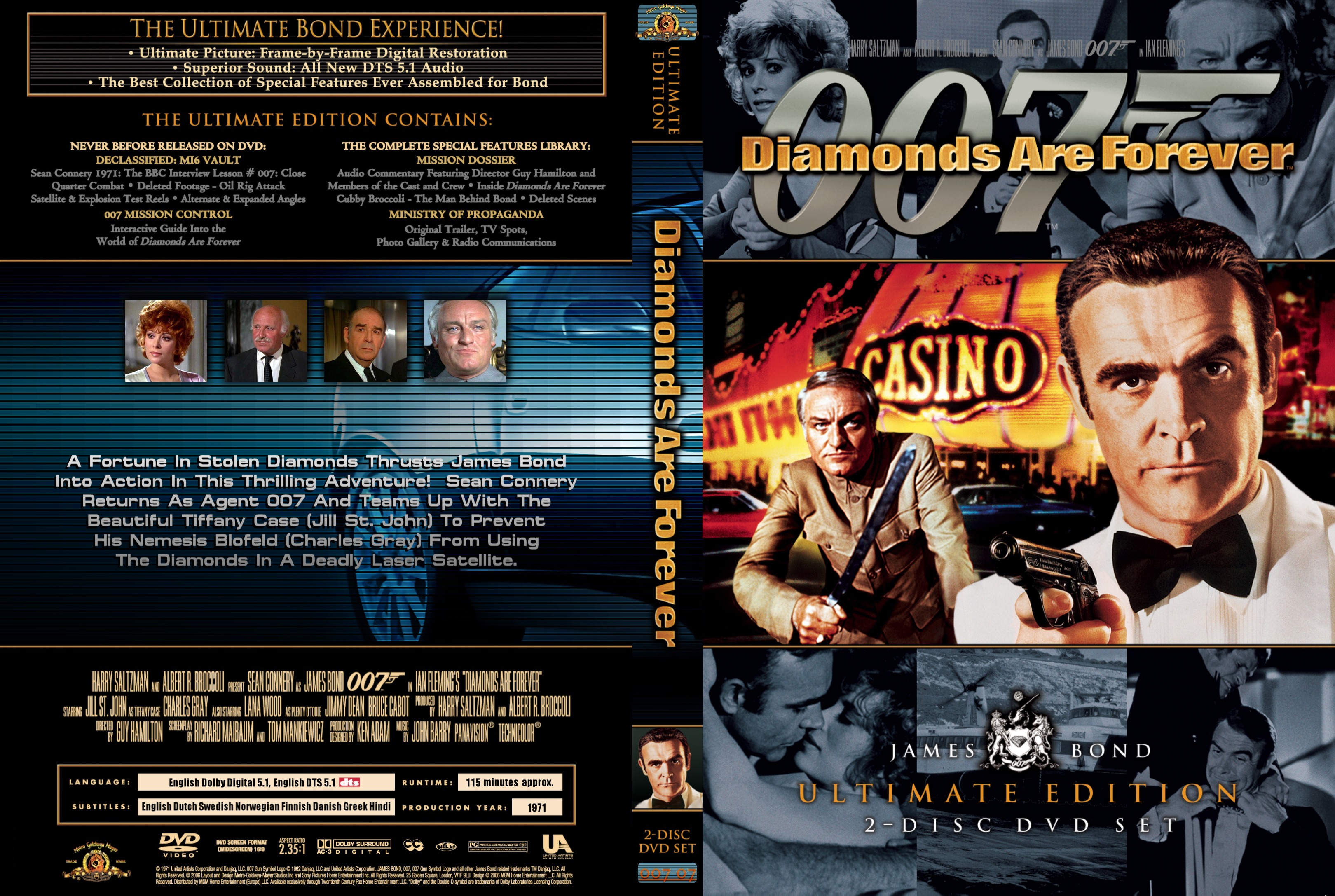 James Bond Diamonds Are Forever nr 7