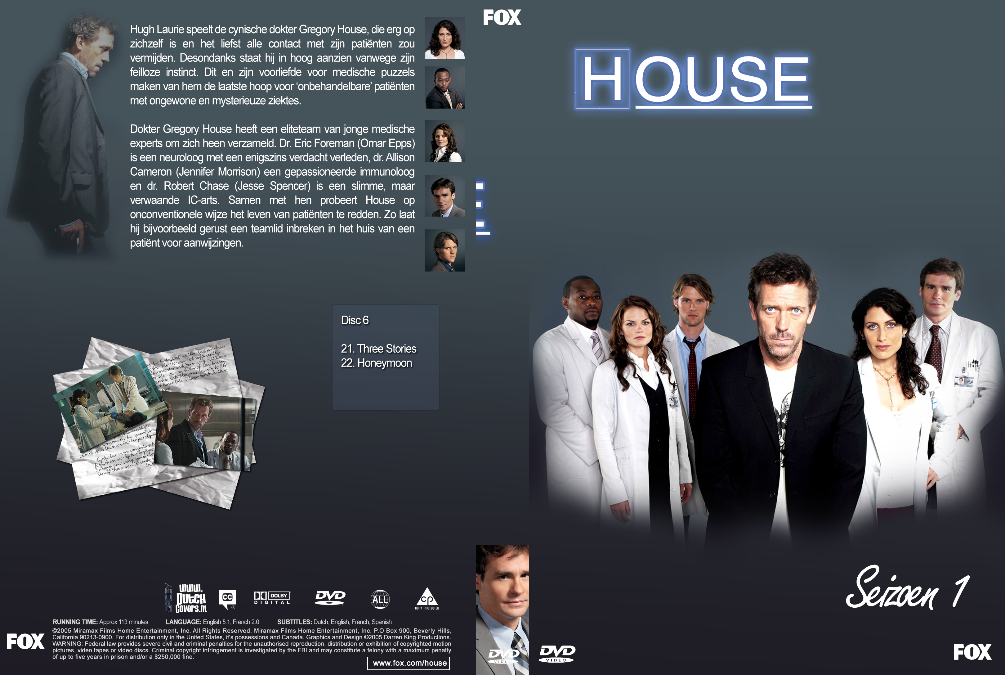 House Seizoen 1 Disc 6