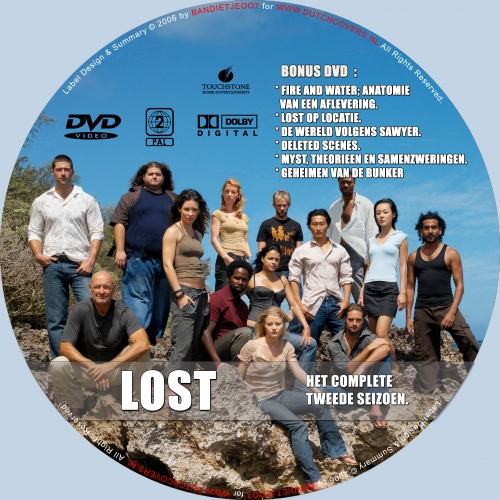 Lost Seizoen 2 DVD 7 bonus Custom HQ