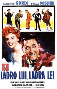 Ladro Lui, Ladra Lei (1958)