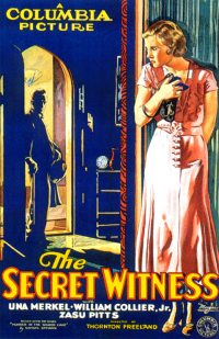 Secret Witness, The (1931)