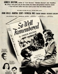 So Well Remembered (1947)