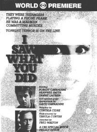 I Saw What You Did (1988)