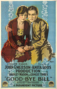 Good-Bye, Bill (1918)