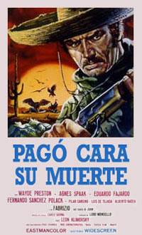 Pag Cara Su Muerte (1969)