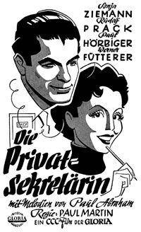 Privatsekret�rin, Die (1953)