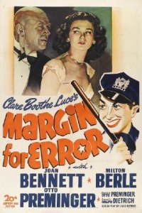 Margin for Error (1943)