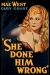 She Done Him Wrong (1933)