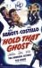 Hold That Ghost (1941)