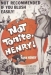 Not Tonight Henry (1961)