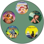 Disney Box Label 25